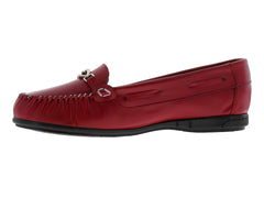 Atilano Kazual Zapatos Planos Rojo para Mujer