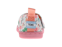 Tenis TOMS Azul Hawaiano con Flamencos para Niña