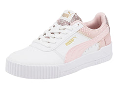Tenis PUMA Carina Patchwork Blanco y Rosa para Mujer