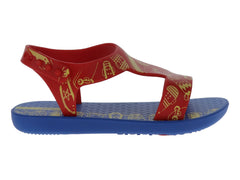 Sandalias Ipanema Azul y Rojo para Niño