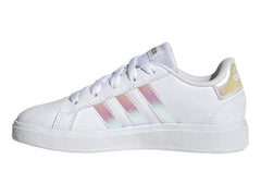 Tenis Adidas Grand Court 2.0 K Blancos para Niña