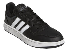 Tenis Adidas Hoops 3.0 Negro Blanco Gris para Hombre