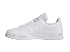 Tenis Adidas Advantage Base Blanco y Naranja para Mujer