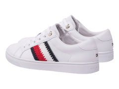 Tenis Tommy Hilfiger Corporate Cupsole Blancos para Mujer