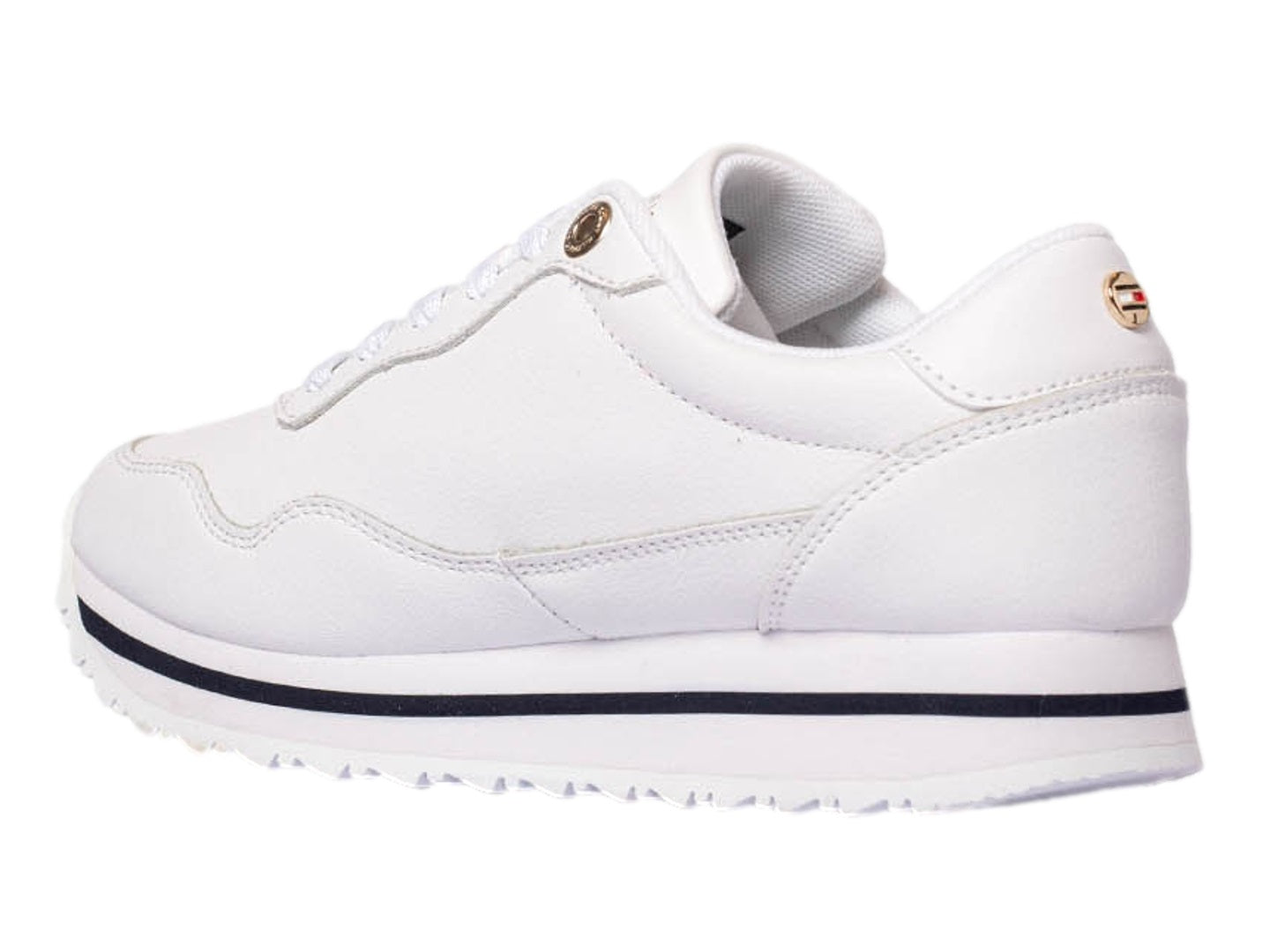 Tenis Tommy Hilfiger Corporate Lifestyle Sneaker 06491 Para Mujer