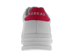 Tenis Morkas Cecili Blanco y Rosa Neón para Mujer