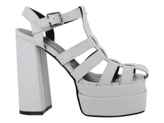 Sandalias de Plataforma Perugia Latte para Mujer