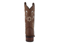 Botas Vaqueras Israel Boots Color Tabaco para Mujer