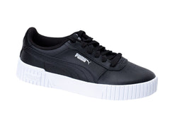 Tenis PUMA Carina 2.0 Negro y Plata para Mujer