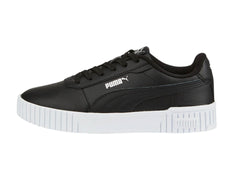 Tenis PUMA Carina 2.0 Negro y Plata para Mujer