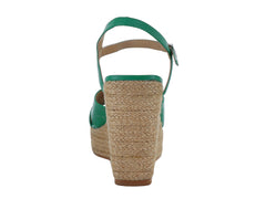 Sandalias Plataforma Ascencio Verde Claro para Mujer