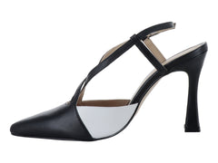Sandalias Ascencio Negro Blanco para Mujer
