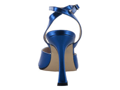 Sandalias Ascencio Metalick Color Cobalto para Mujer