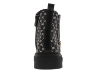 Botines de Plataforma Roze Negros para Mujer
