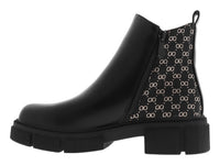 Botines de Plataforma Roze Negros para Mujer