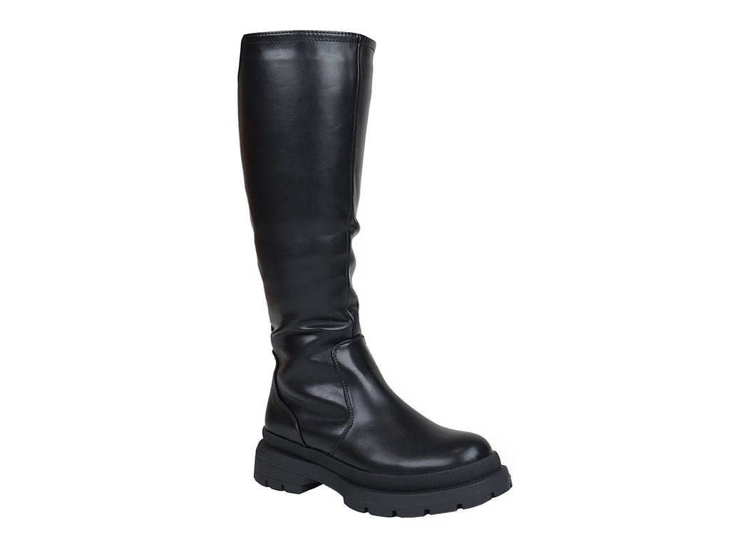 Botas Via Uno Negra Dama 20230 Para Mujer