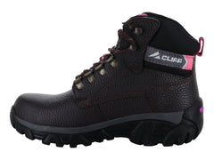Botas Militares Cliff Caoba para Mujer