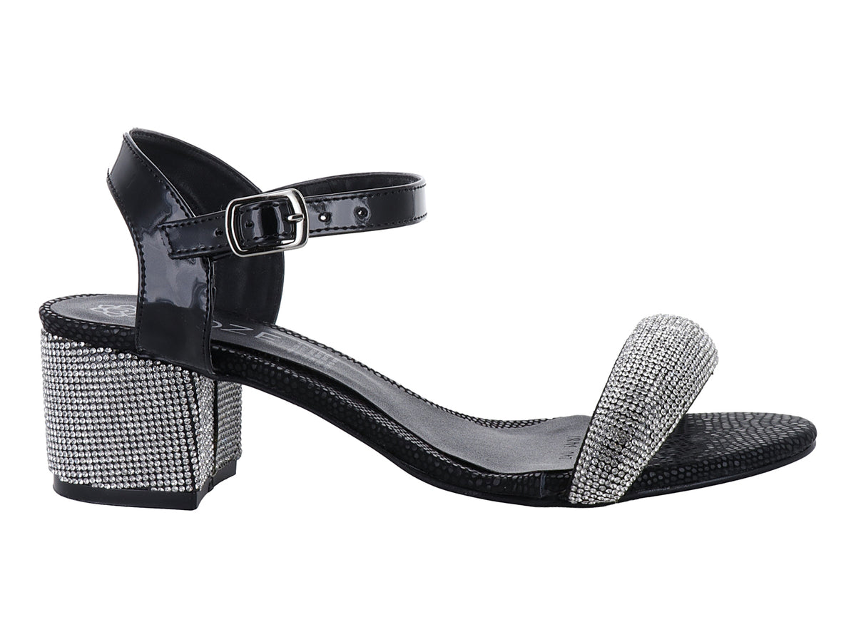 Zapatillas de Fiesta ROZE Color Negro para Mujer