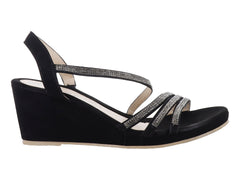 Sandalias Roze Plataforma Negro para Mujer