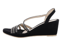 Sandalias Roze Plataforma Negro para Mujer