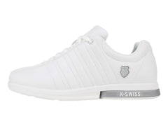 Tenis K-Swiss Renz Blancos y Grises para Hombre