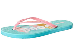 Sandalias Aeropostale Vibes Color Aqua y Rosa
