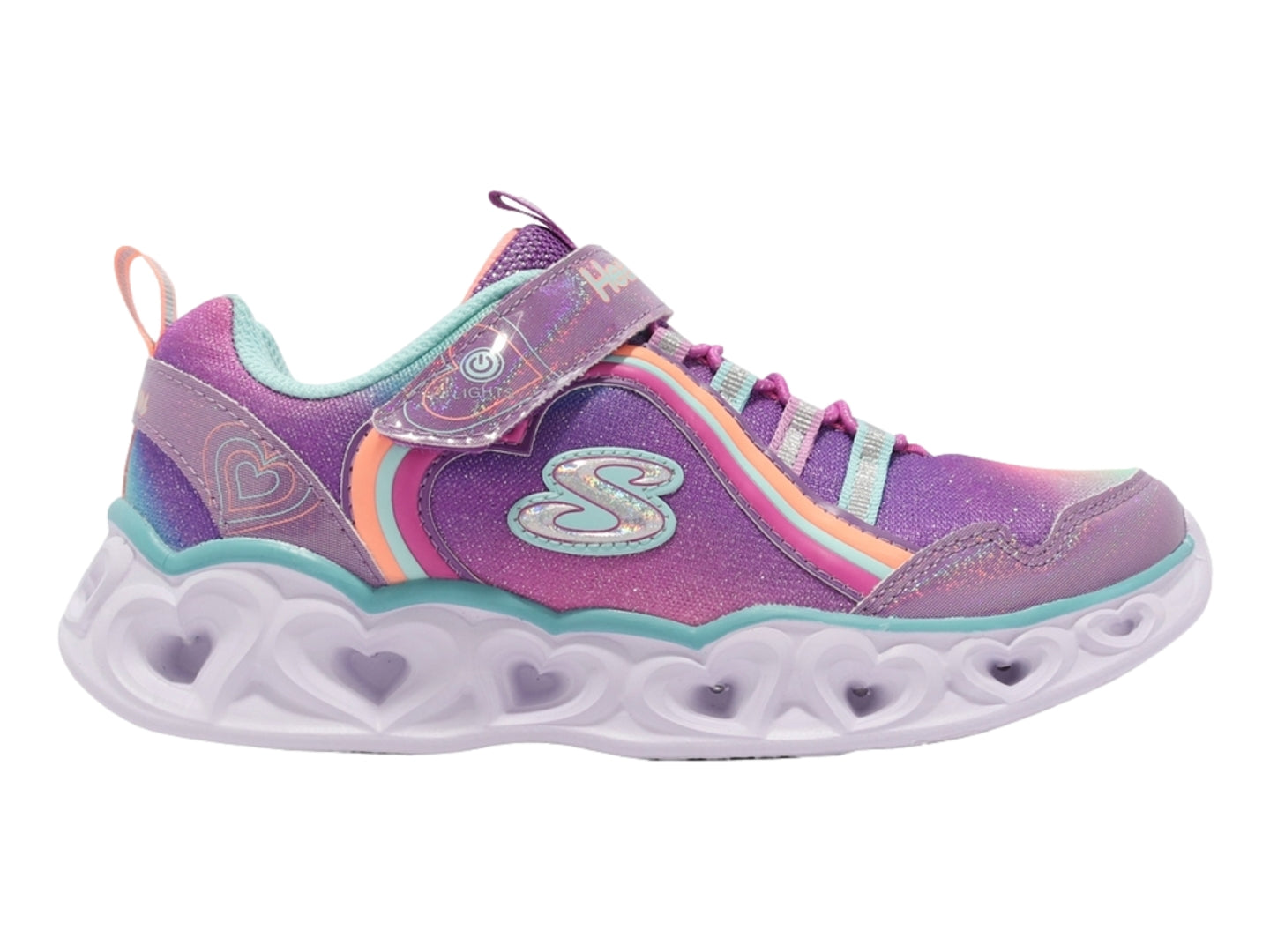 Tenis Skechers Heart Lights 302308 Para Niña
