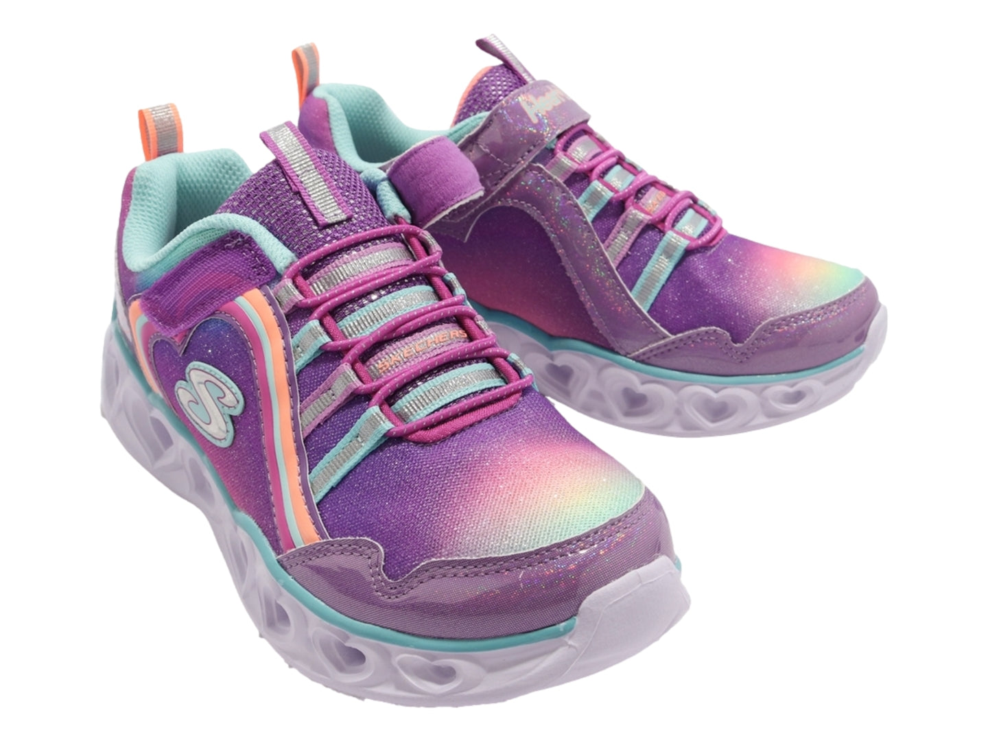 Tenis Skechers Heart Lights 302308 Para Niña