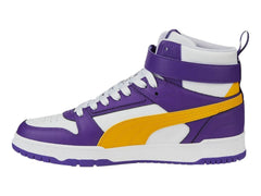 Tenis PUMA RBD Game Morado, Amarillo y Blanco para Hombre