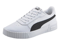 Tenis PUMA Carina 2.0 Blanco, Negro y Plata para Mujer