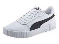 Tenis PUMA Carina 2.0 Blanco, Negro y Plata para Mujer