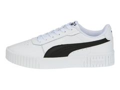 Tenis PUMA Carina 2.0 Blanco, Negro y Plata para Mujer