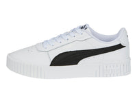 Tenis PUMA Carina 2.0 Blanco, Negro y Plata para Mujer