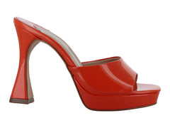 Zapatillas Lady Paulina Naranja de Charol para Mujer