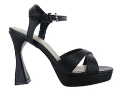 Sandalias de Tacón Alto Lady Paulina Negro para Mujer