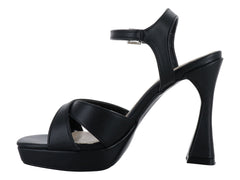 Sandalias de Tacón Alto Lady Paulina Negro para Mujer