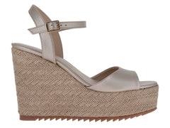 Sandalias Lady Paulina Platina para Mujer