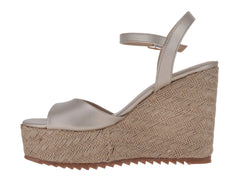 Sandalias Lady Paulina Platina para Mujer