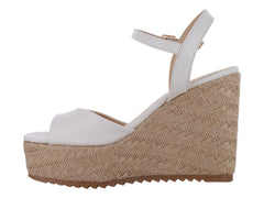 Sandalias Plataforma Lady Paulina Blanco para Mujer