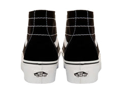 Tenis Vans Sk8 Hi Tapered Negro y Blanco para Mujer