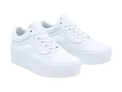 Tenis Vans Old Skool Stackform Blancos para Mujer