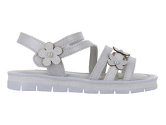 Sandalias Jakuna Blanco Perla para Niña