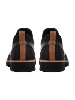 Zapato Brantano Lona Luxe Negro para Hombre