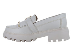 Zapatos Mocasines Meli&Ana Color Latte para Mujer