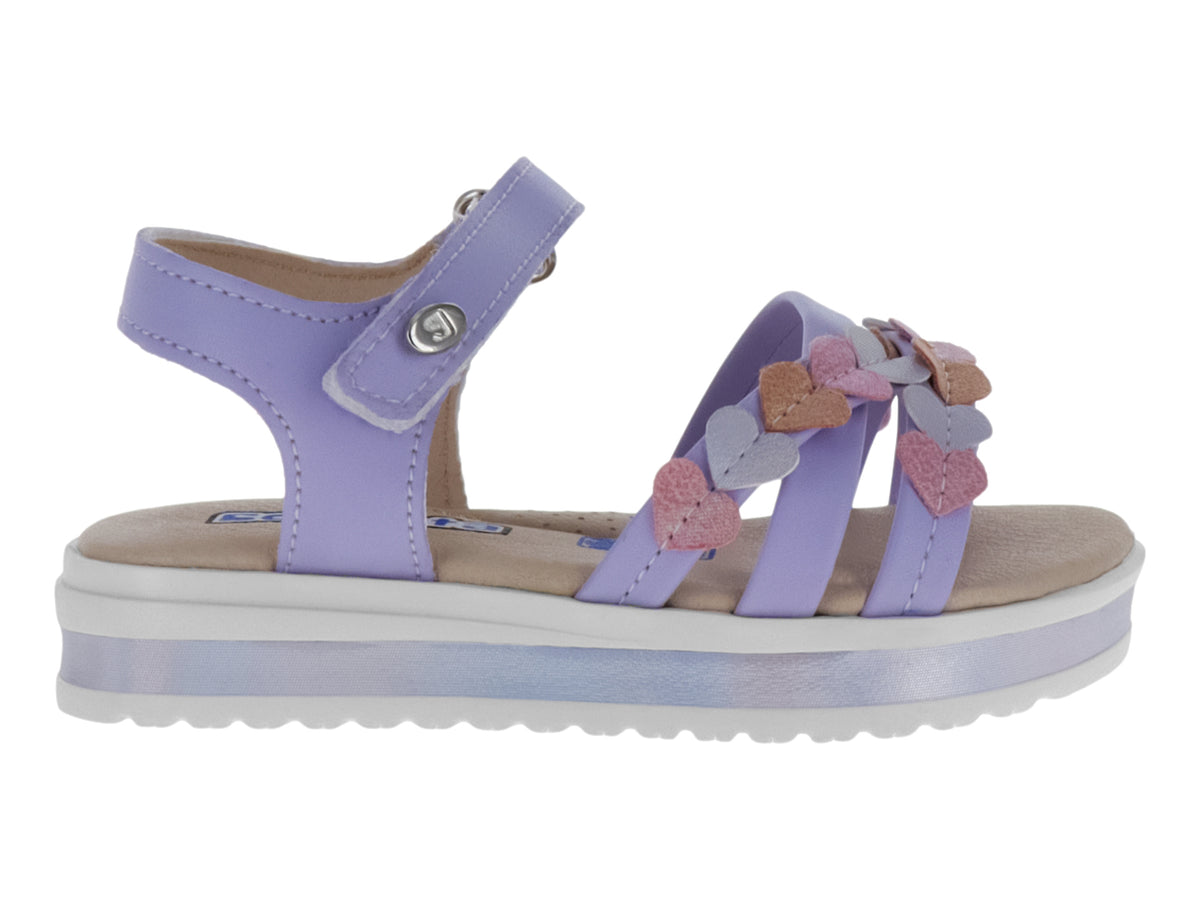 Sandalias Coqueta Color Lila para Niña