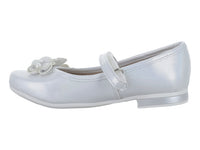 Zapatos Planos Coqueta Color Perla para Niña