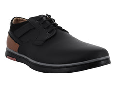 Zapato Casual Dante Alligeri Negro y Camel para Hombre