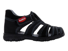 Sandalias RUDITOS Color Negro para Niño