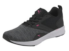 Tenis PUMA NRGY Comet Negro y Rosa para Mujer