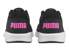 Tenis PUMA NRGY Comet Negro y Rosa para Mujer